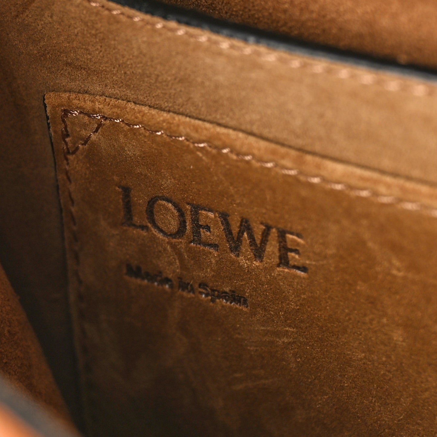 Grained Calfskin Gate Crossbody Bag Caramel Pecan