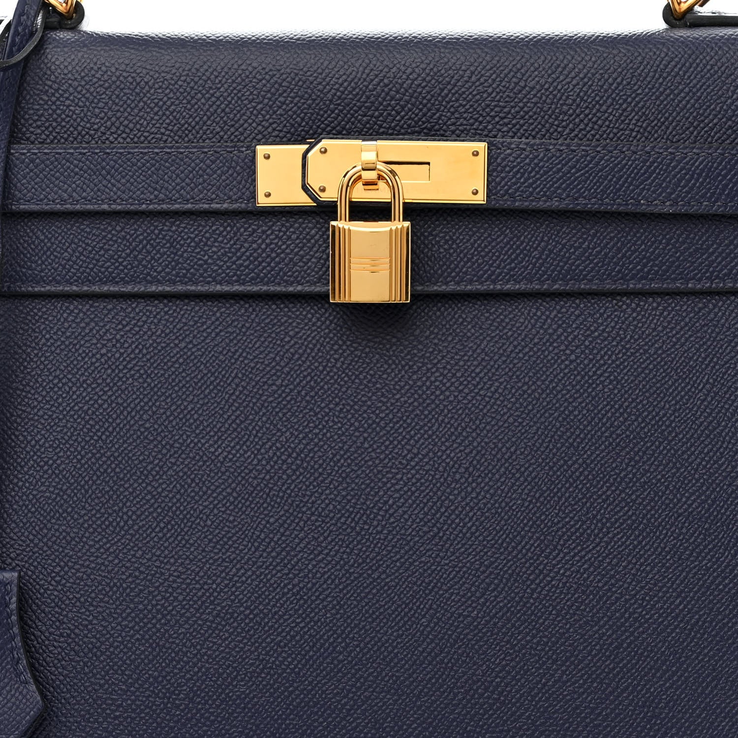 Hermes Epsom Kelly Sellier 32 Bleu Saphir 8 of 10