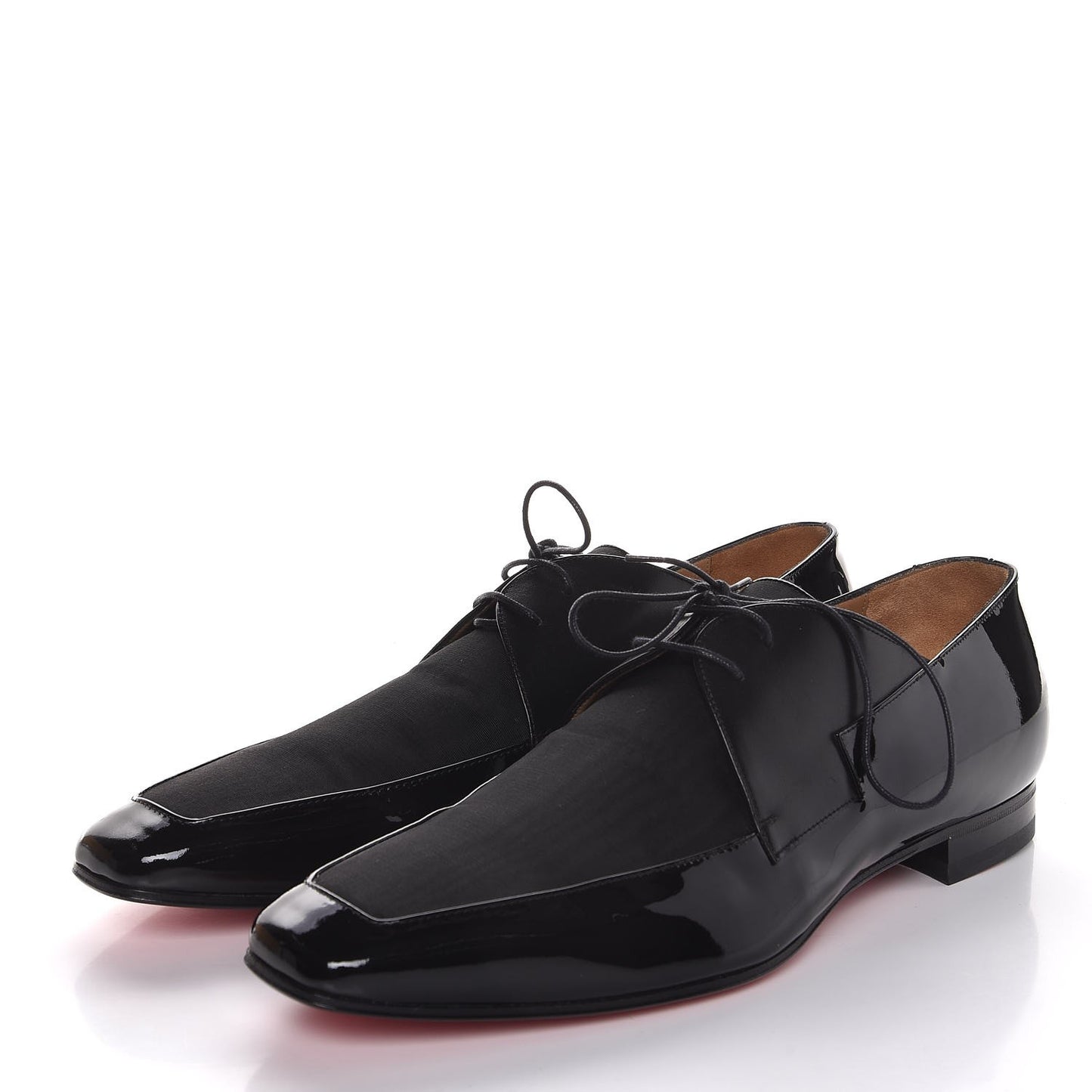 Pointeller Suede New Orleans Flat Loafers 45.5 Black
