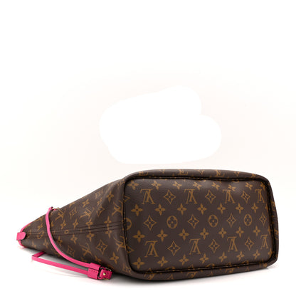 Louis Vuitton Monogram Inside Out Neverfull Bandouliere MM Rose Pondichery 4 of 9