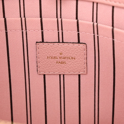 Louis Vuitton Empreinte Montaigne MM Rose Ballerine 6 of 14