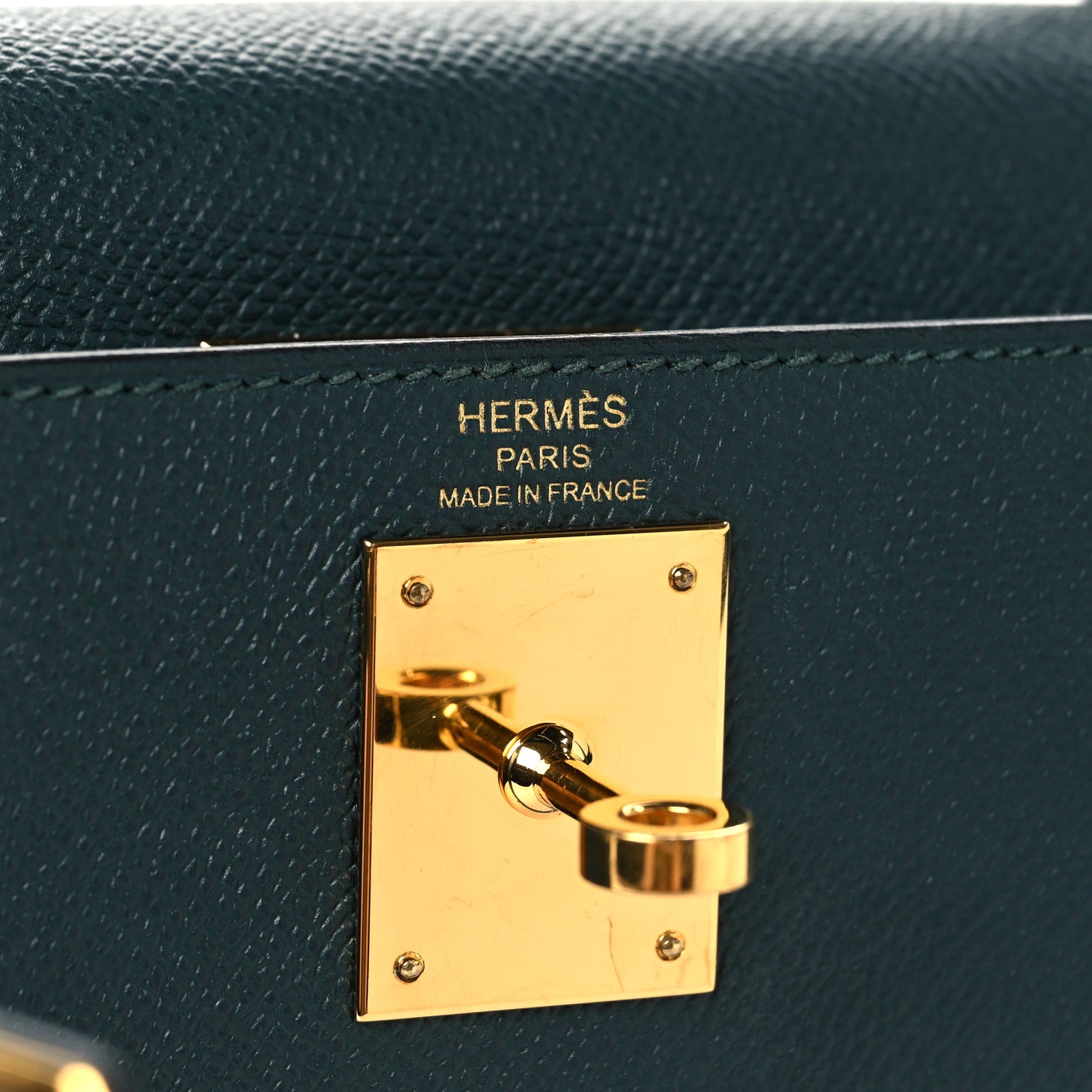 Hermes Epsom Kelly Sellier 28 Vert Cypress 6 of 11