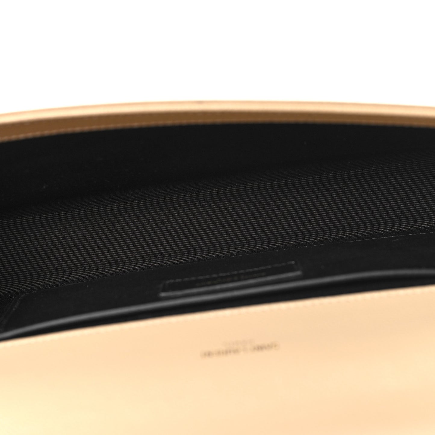 Grain De Poudre Classic Monogram Cassandre Clutch Nude Powder
