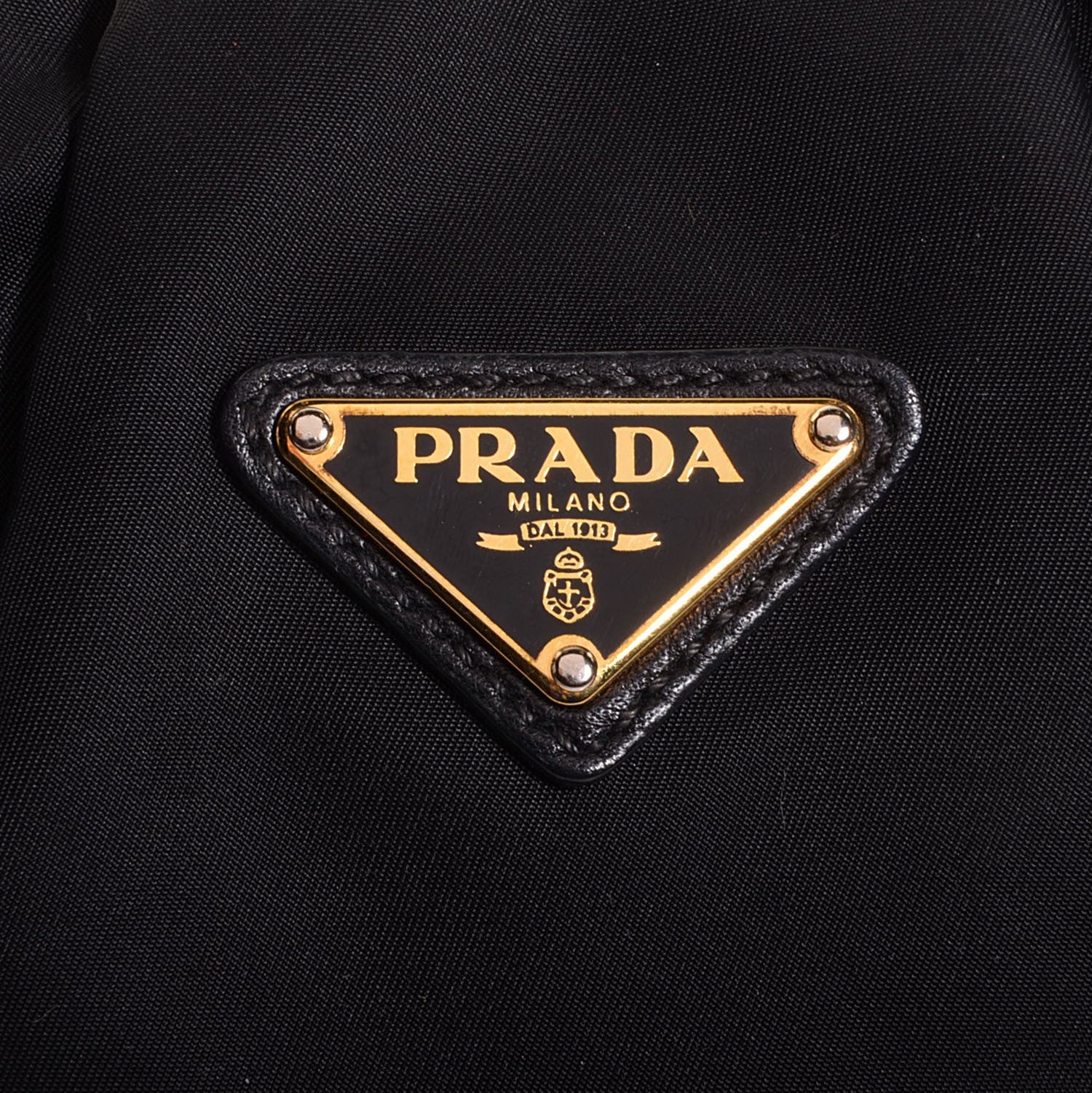 Prada Tessuto Nylon Shoulder Bag Nero Black 9 of 9