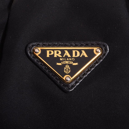 Prada Tessuto Nylon Shoulder Bag Nero Black 9 of 9