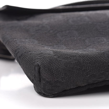 Gucci GG Monogram Double Pocket Belt Bag Black 5 of 13