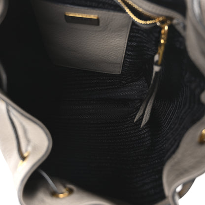 Prada Vitello Daino Backpack Argilla 5 of 9