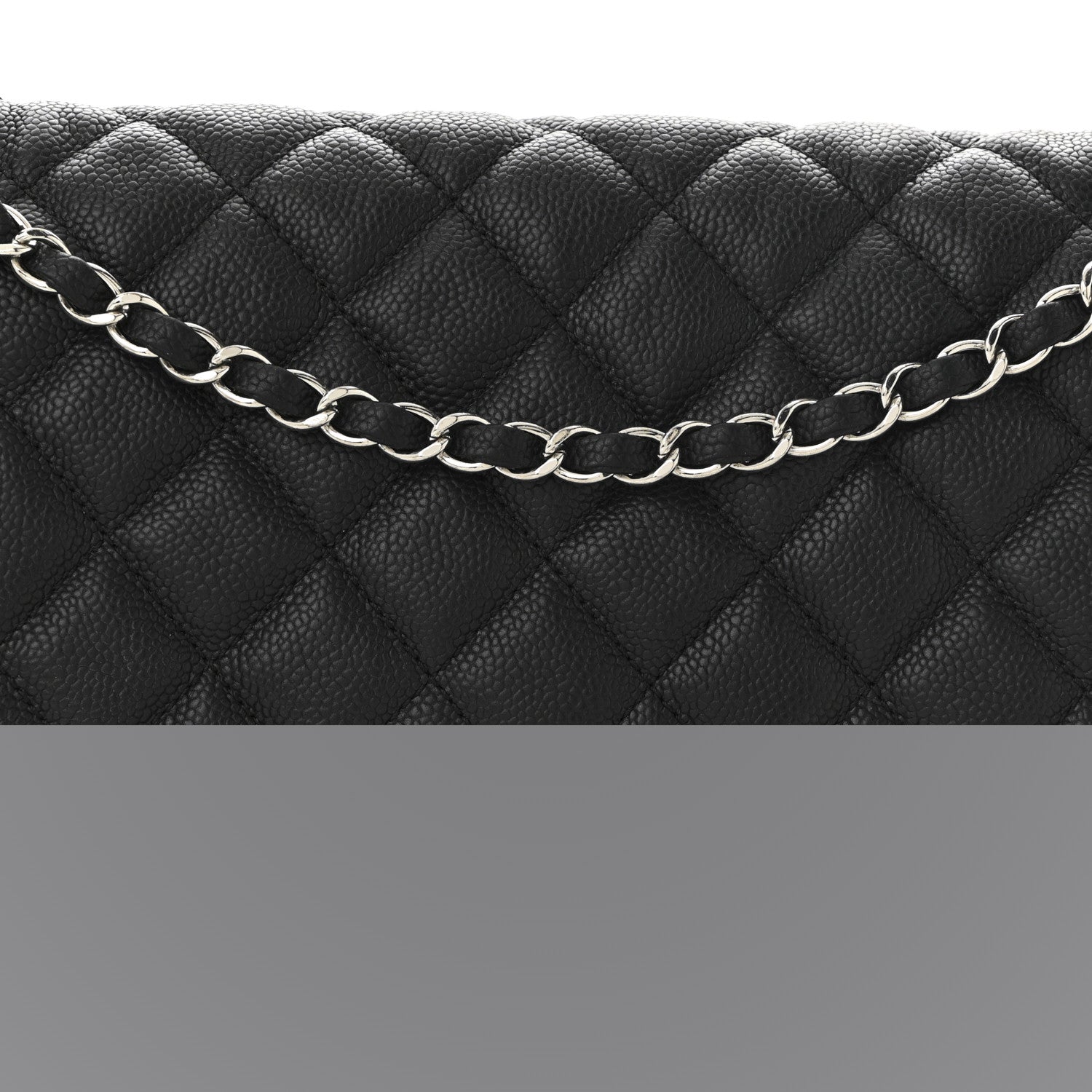 Chanel Caviar Quilted Jumbo Easy Flap Black 8 of 10