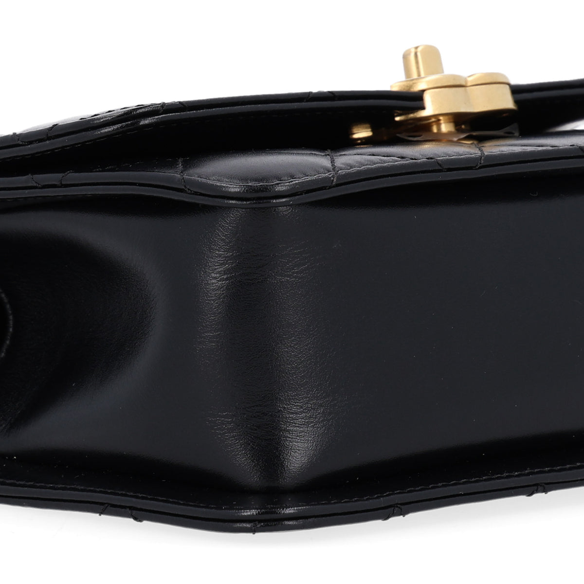 Chanel Calfskin Quilted Mini Perfect Fit Flap Black Black Black 8 of 10