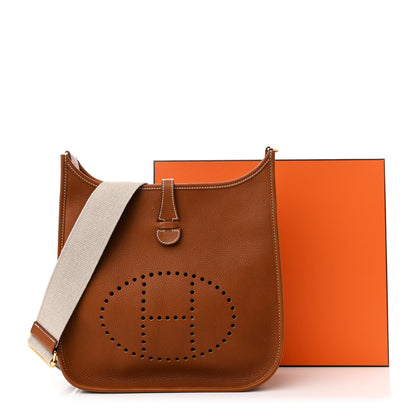 Hermes Barenia Evelyne III PM  Fauve 11 of 11