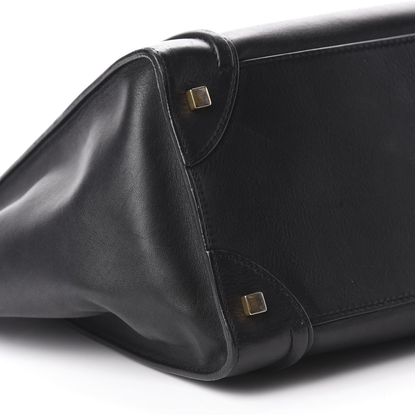 Smooth Calfskin Mini Luggage Black