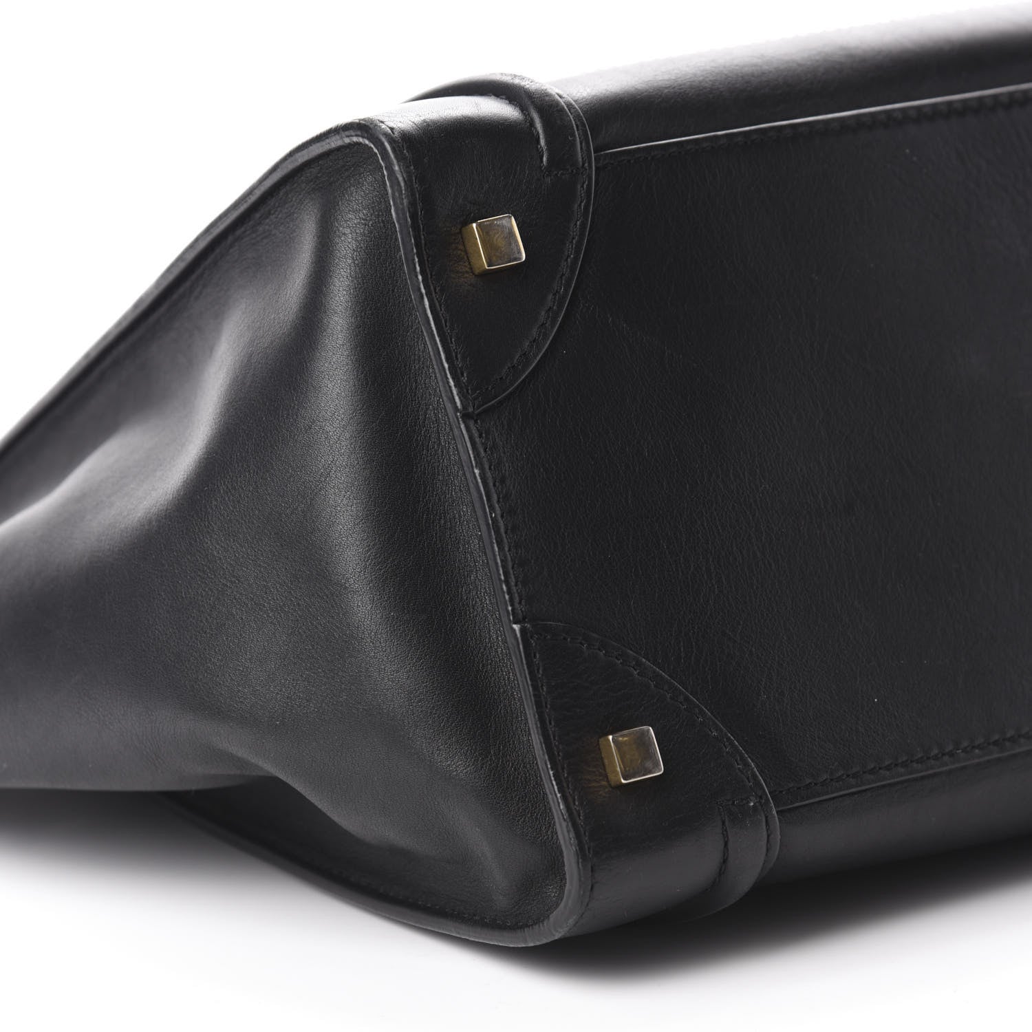 Celine Smooth Calfskin Mini Luggage Black 6 of 9