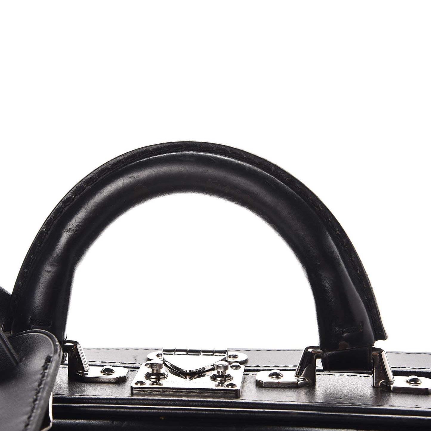 Monogram Glace Valisette PM Black