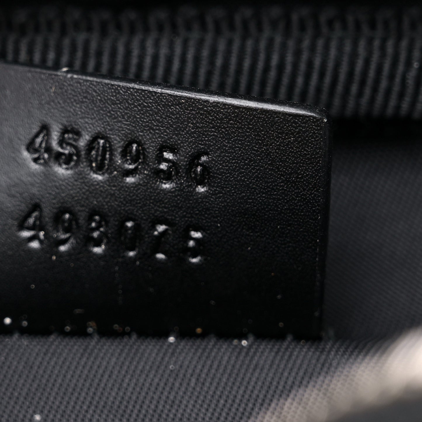 GG Supreme Monogram Web Belt Bag Black