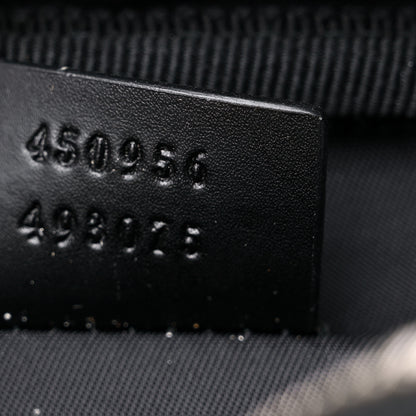 Gucci GG Supreme Monogram Web Belt Bag Black 8 of 19
