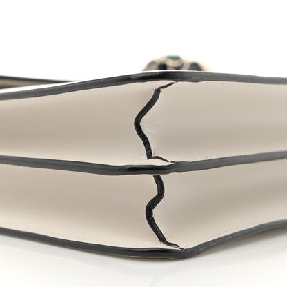 Bulgari Calfskin Serpenti Forever Crossbody Bag White Agate 8 of 10