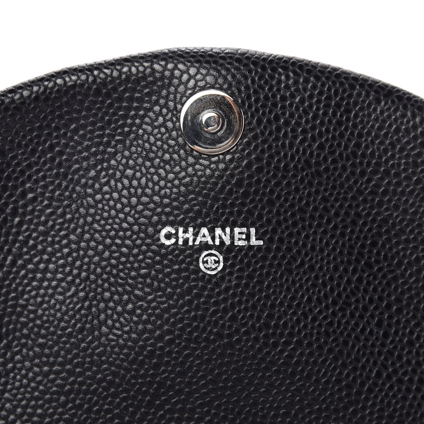 Caviar Half Moon Wallet On Chain WOC Black
