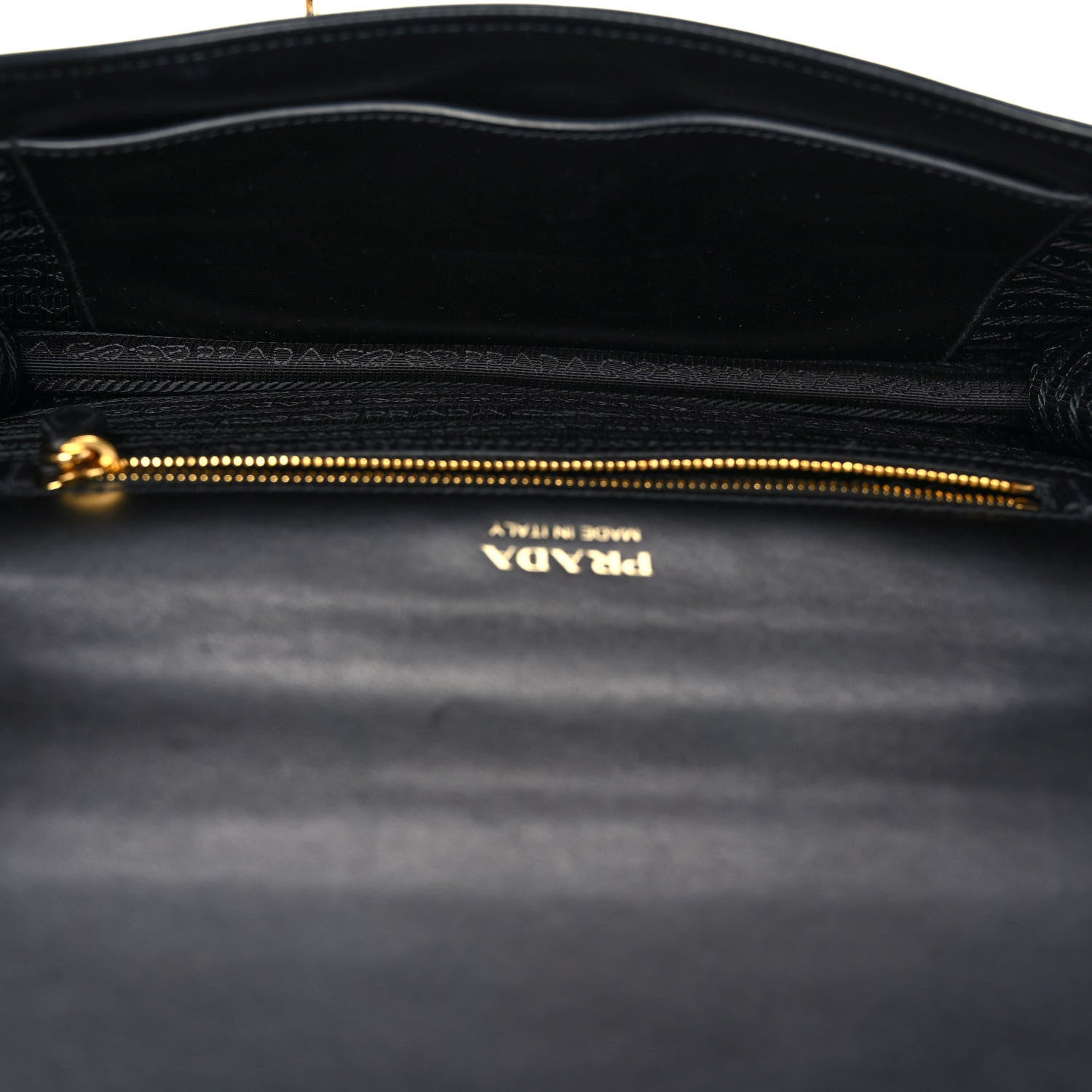 Prada City Calf Ribbon Bag Marmo Black Giada 5 of 8