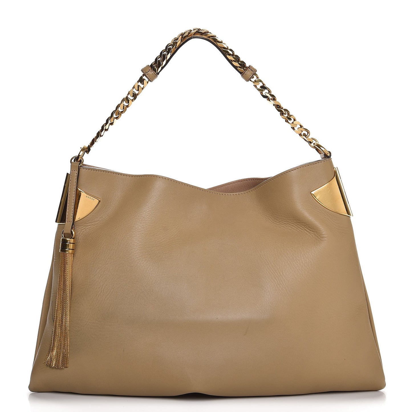Lambskin Medium 1970 Shoulder Bag Beige