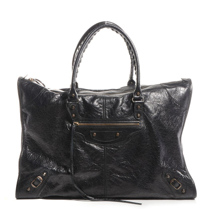 Balenciaga Agneau Weekender Black 1 of 10