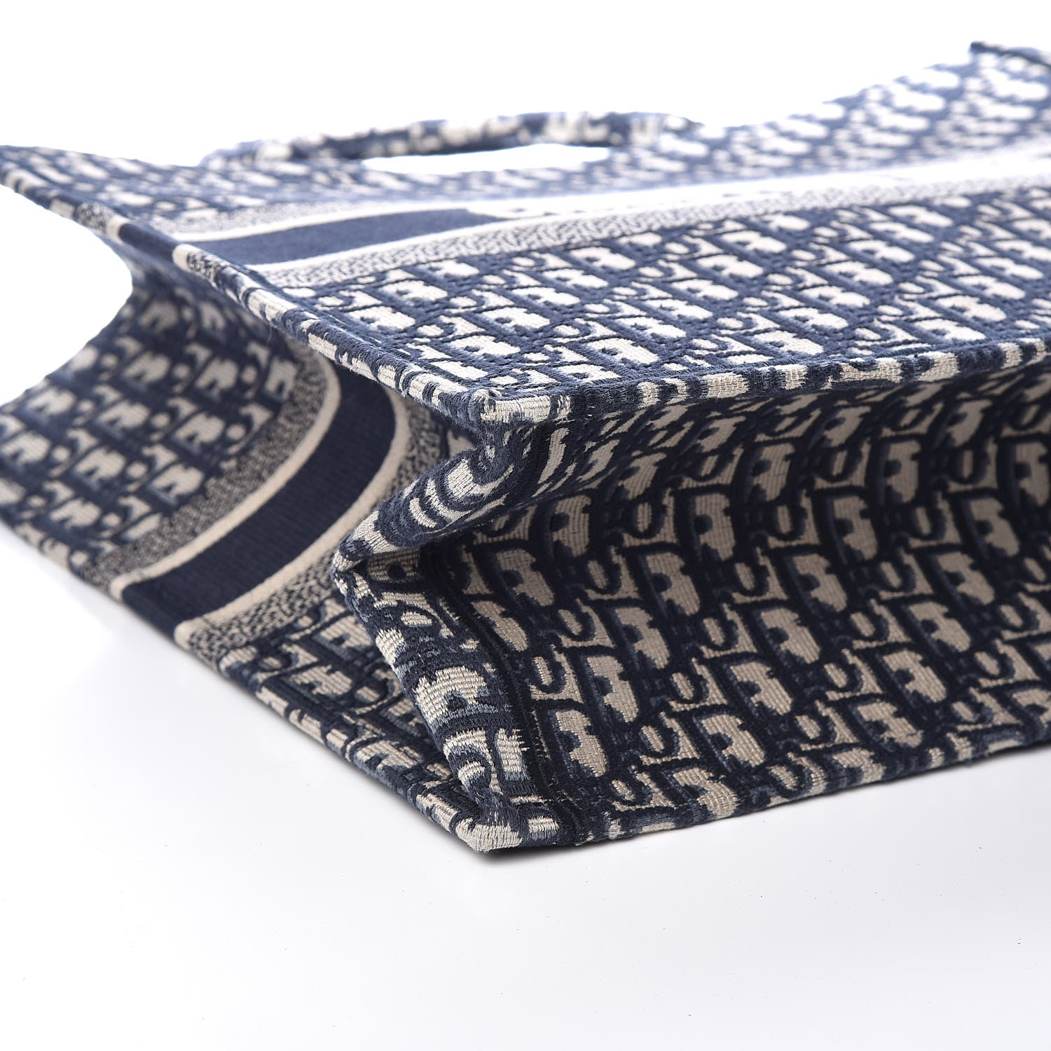 Christian Dior Oblique Book Tote Blue Multicolor 8 of 10