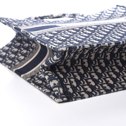 Christian Dior Oblique Book Tote Blue Multicolor 8 of 10