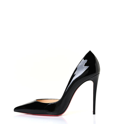 Christian Louboutin Patent Iriza 100 Pumps 39 Black 1 of 8