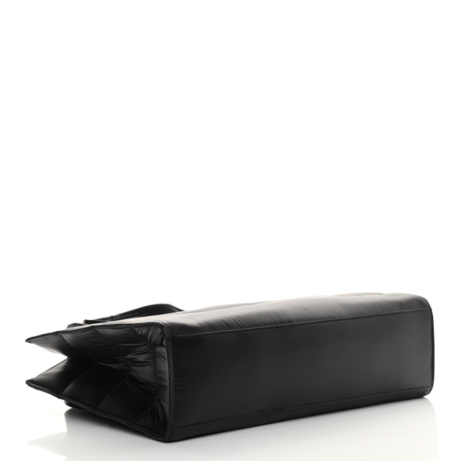 Telfar Nylon Medium Puff Shopping Bag Black 4 of 12