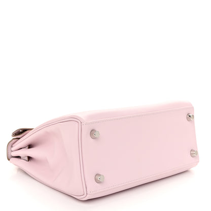 Hermes Swift Kelly Retourne 25 Mauve Pale 4 of 11