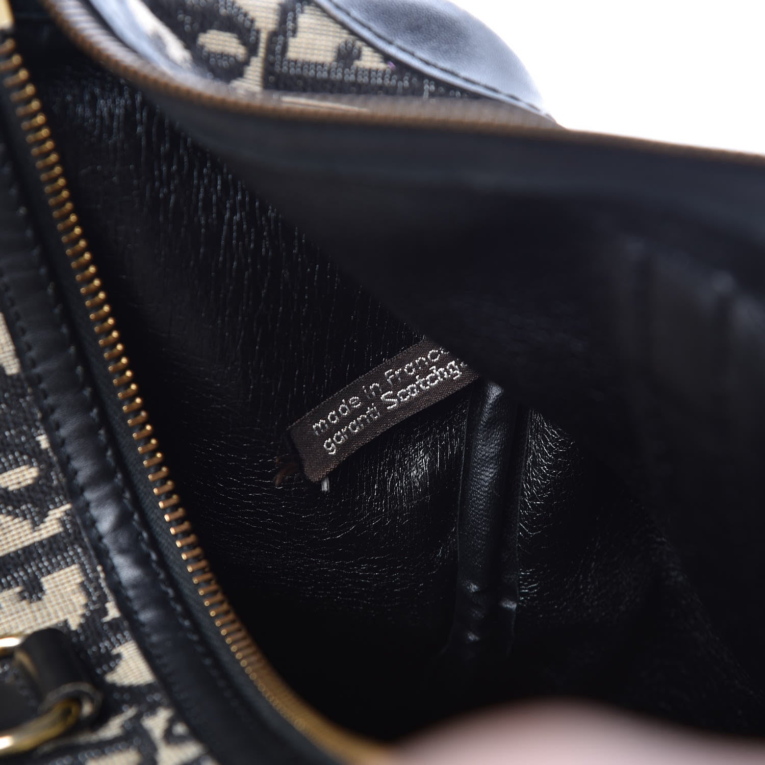 Christian Dior Monogram Duffle Black 6 of 14