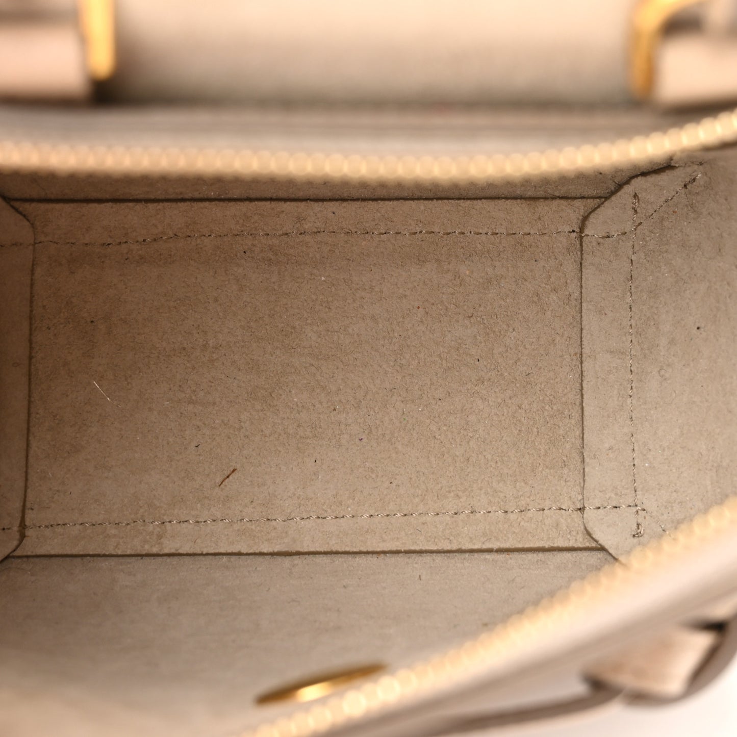Grained Calfskin Pico Belt Bag Light Taupe