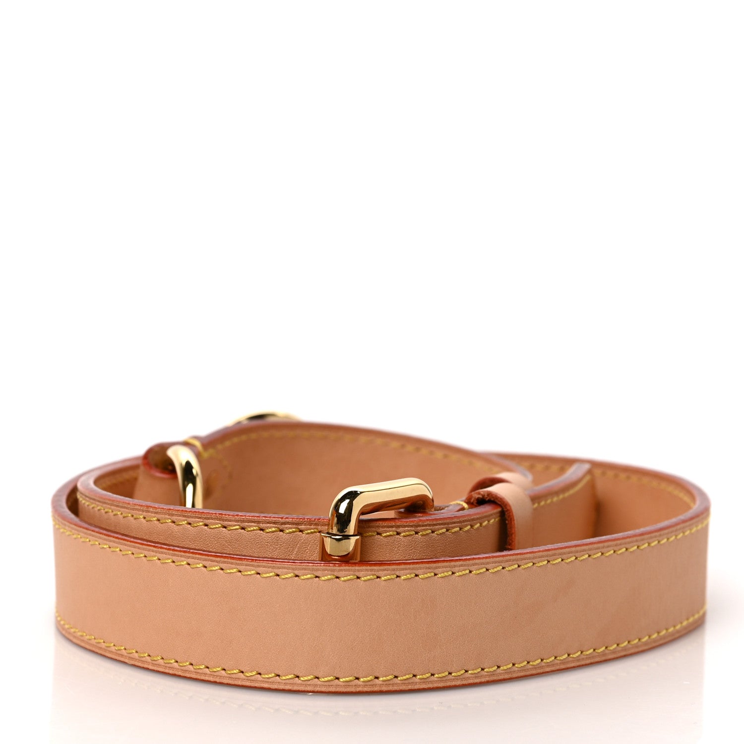 Louis Vuitton Vachetta 25mm Adjustable Shoulder Strap VVN 2 of 4