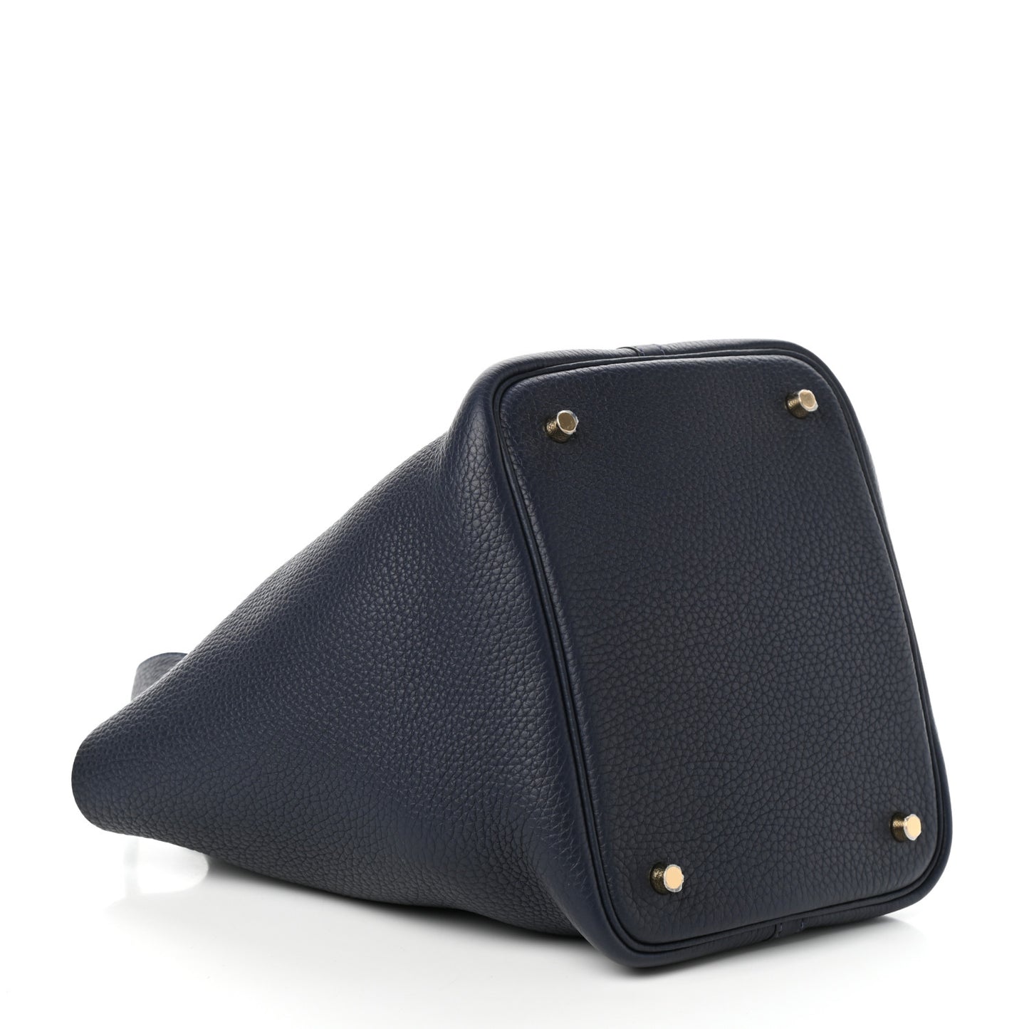 Taurillon Clemence Picotin Lock 22 MM Bleu Nuit
