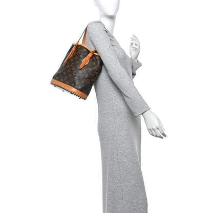 Louis Vuitton Monogram Petit Bucket 23 2 of 15