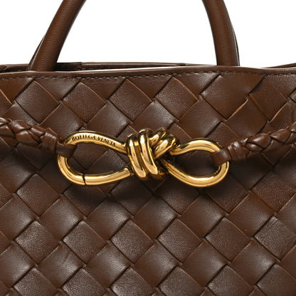 Bottega Veneta Nappa Intrecciato Small Andiamo Shoulder Bag Nocciola 7 of 9