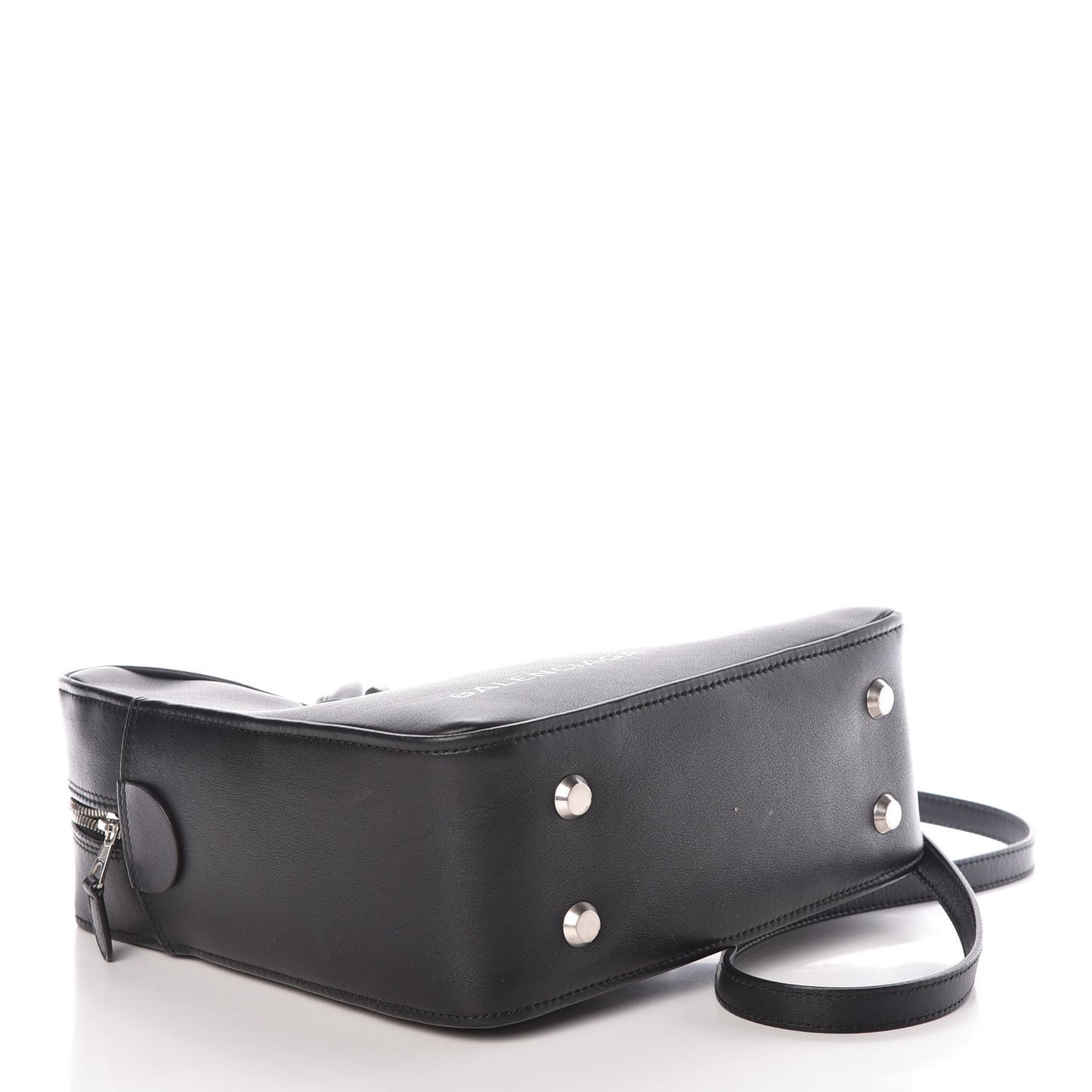 Calfskin S Triangle Duffle Black