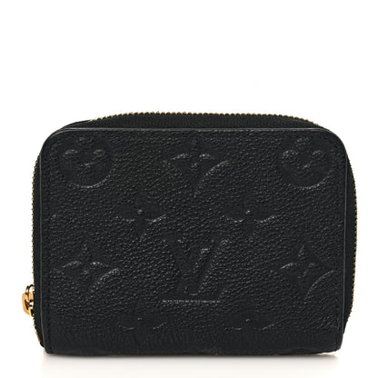 Louis Vuitton Empreinte Zippy Coin Purse Black 1 of 7