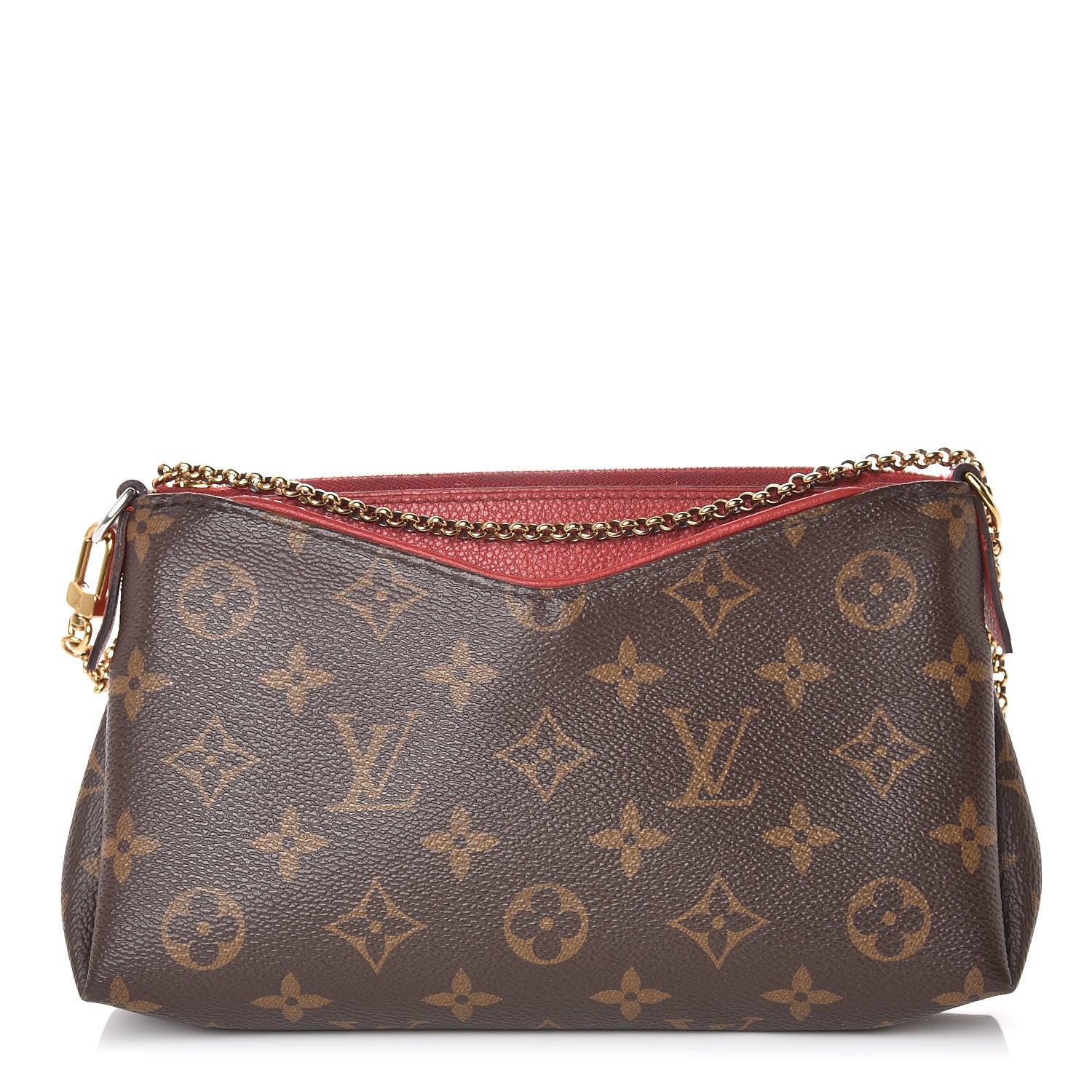 Louis Vuitton Monogram Pallas Clutch Cherry 1 of 20