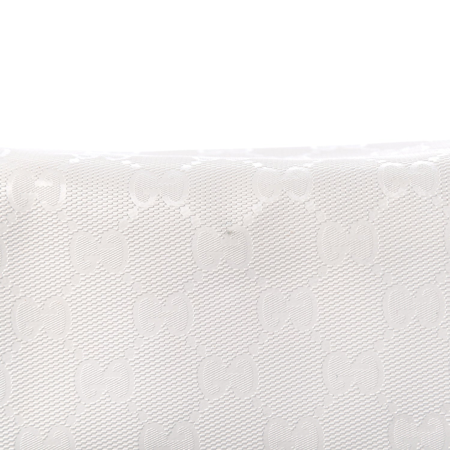 Gucci Imprime Monogram Medium Double Buckle Flap Messenger Bag White 9 of 16