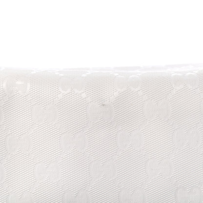 Gucci Imprime Monogram Medium Double Buckle Flap Messenger Bag White 9 of 16