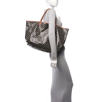 Goyard Goyardine Saint Louis GM Black Gold 2 of 10