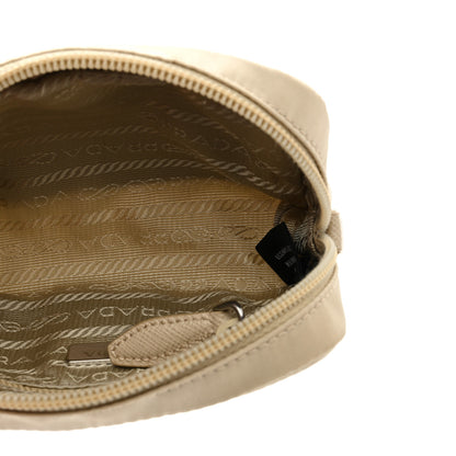 Prada Re-Nylon Micro Pouch  Desert Beige 5 of 8