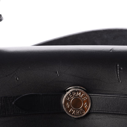 Hermes Toile Barenia Herbag Zip 31 PM Bleu de Prusse 8 of 12