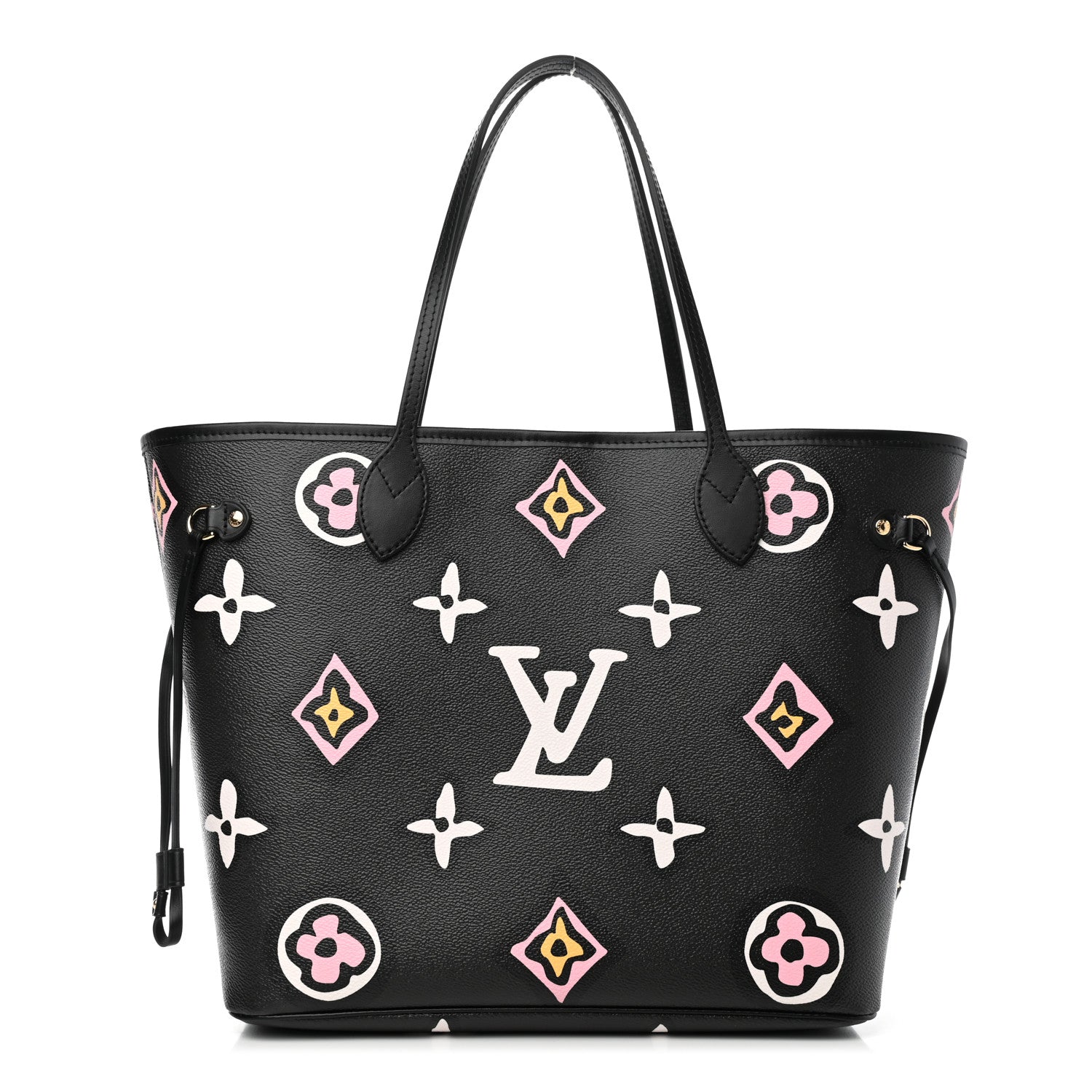 Louis Vuitton Monogram Giant Wild At Heart Neverfull MM Black 2 of 6