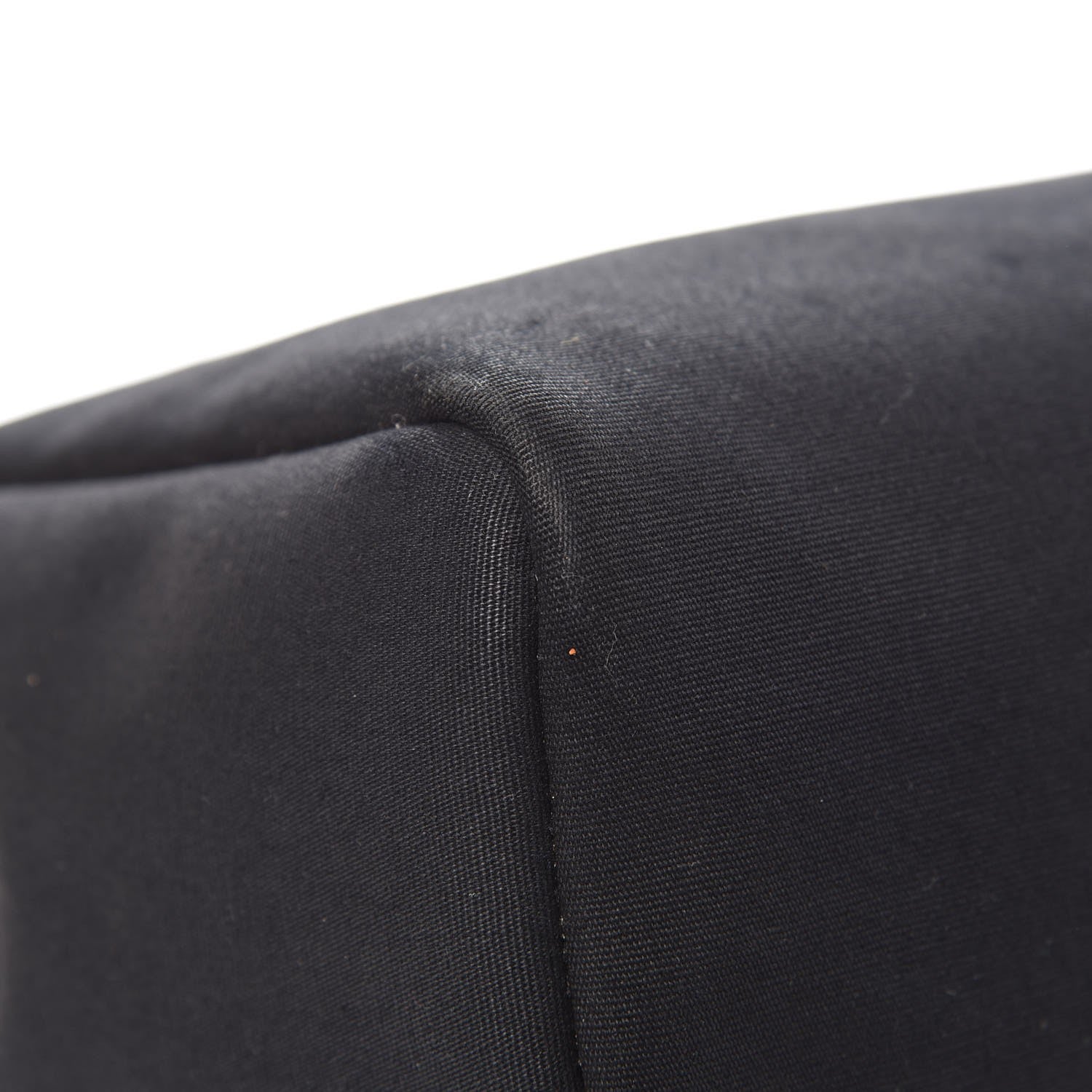 Hermes Toile Vache Calfskin Herbag 30 PM Black 17 of 26