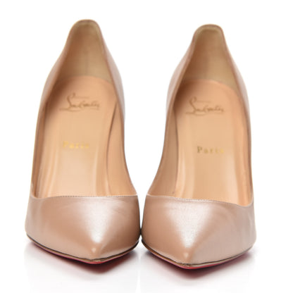 Christian Louboutin Nappa Apostrophy 100 Pumps 39 Nude 2 of 10
