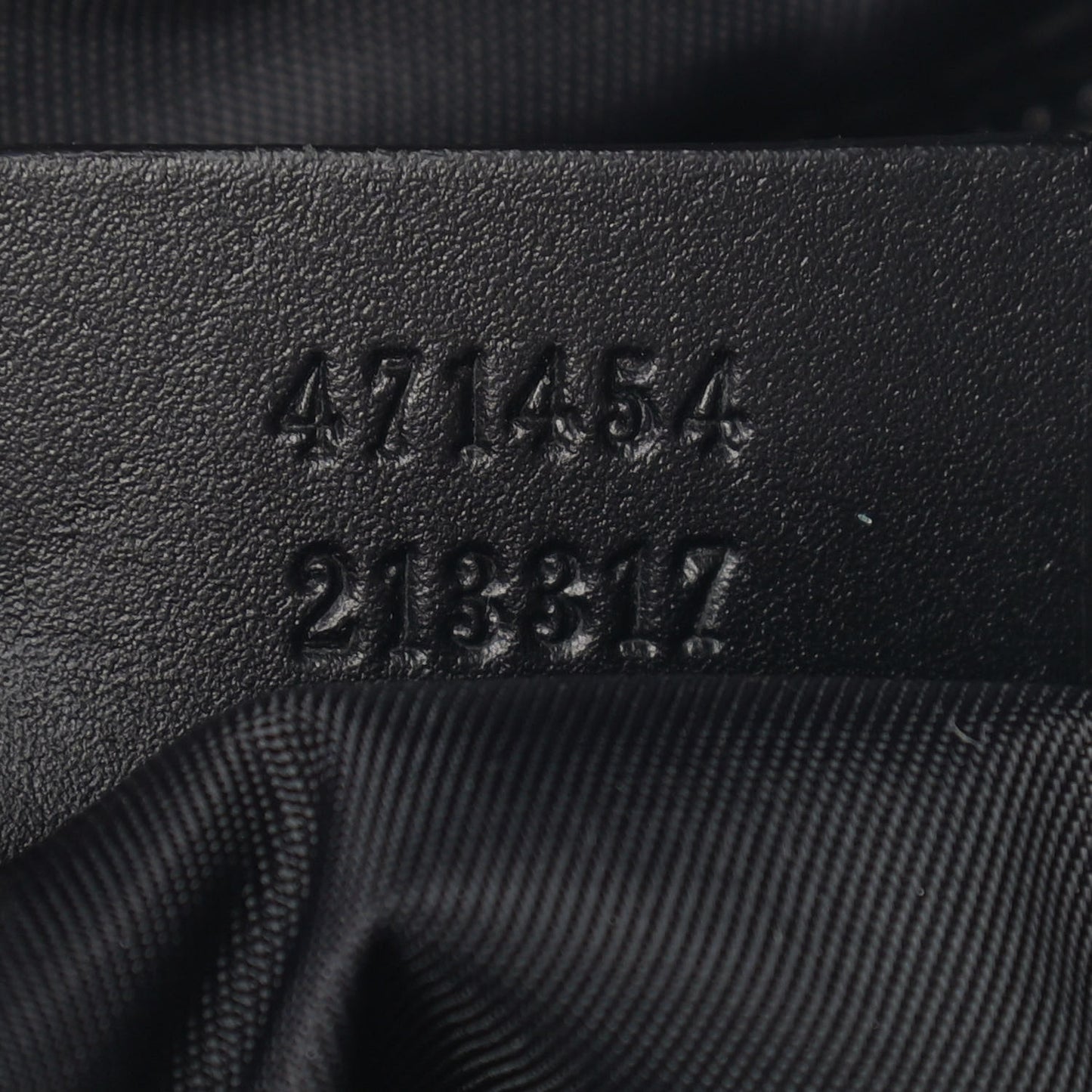 GG Supreme Monogram Web Messenger Bag Black