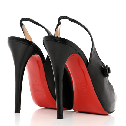 Christian Louboutin Kid Rolande Boucle 120 Pumps Black 4 of 8