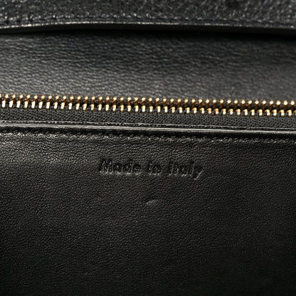 Celine Goatskin Medium Classic Box Flap Bag Black 6 of 10