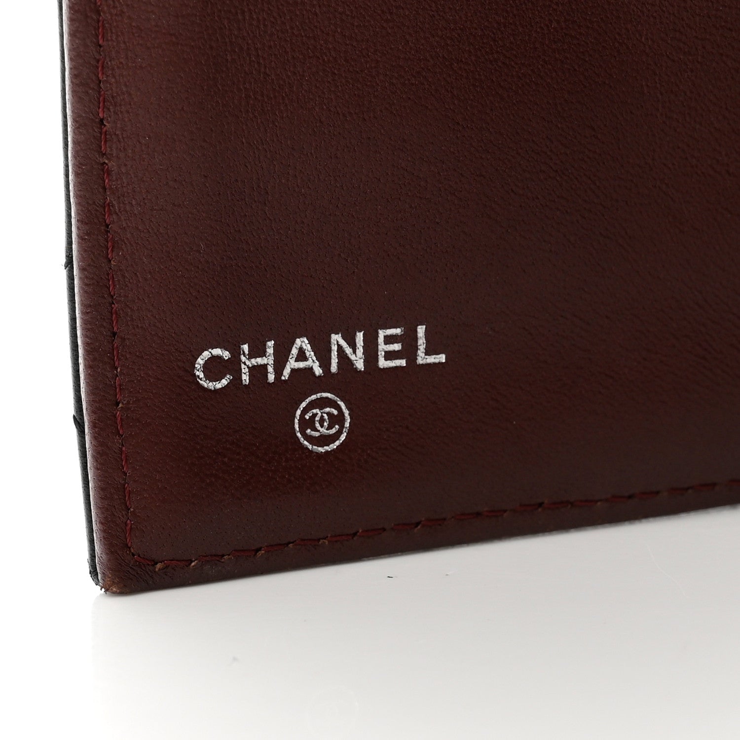 Chanel Lambskin Quilted Large Flap Wallet Black 7 of 9